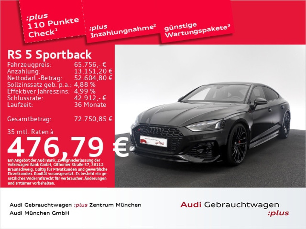 Audi RS5 Sportback Quattro