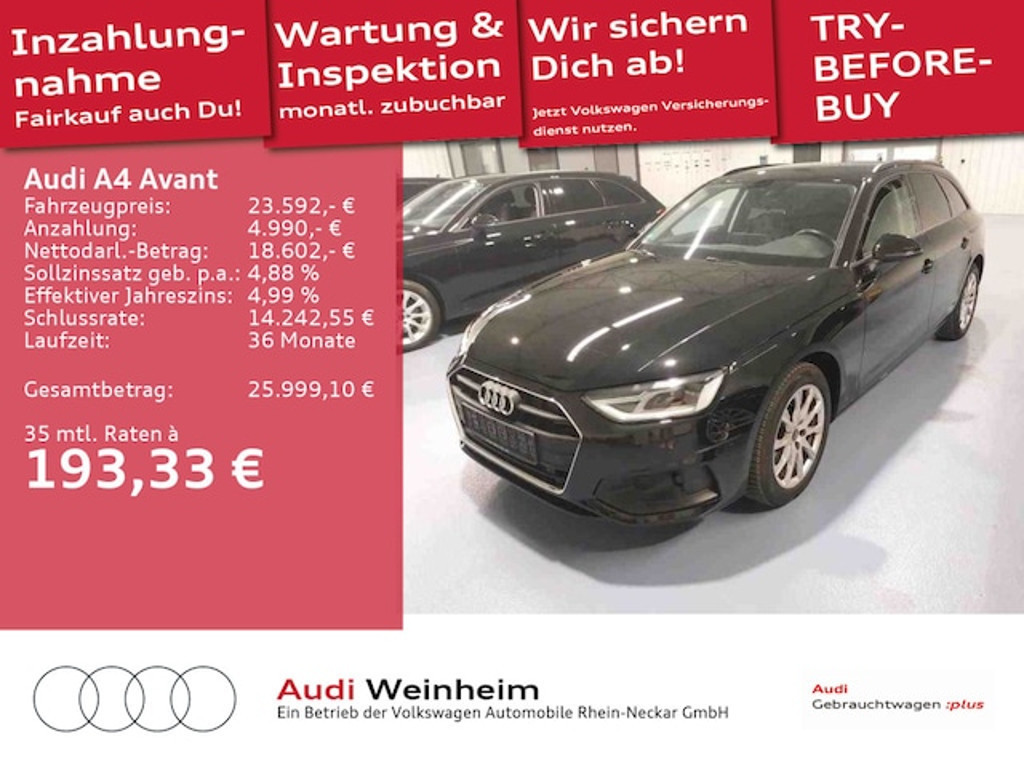 Audi A4 Avant S-Tronic 35 TFSI