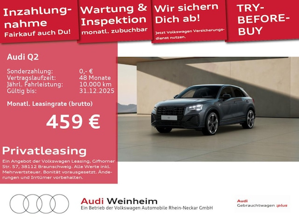 Audi Q2 S-Line S-Tronic 35 TFSI