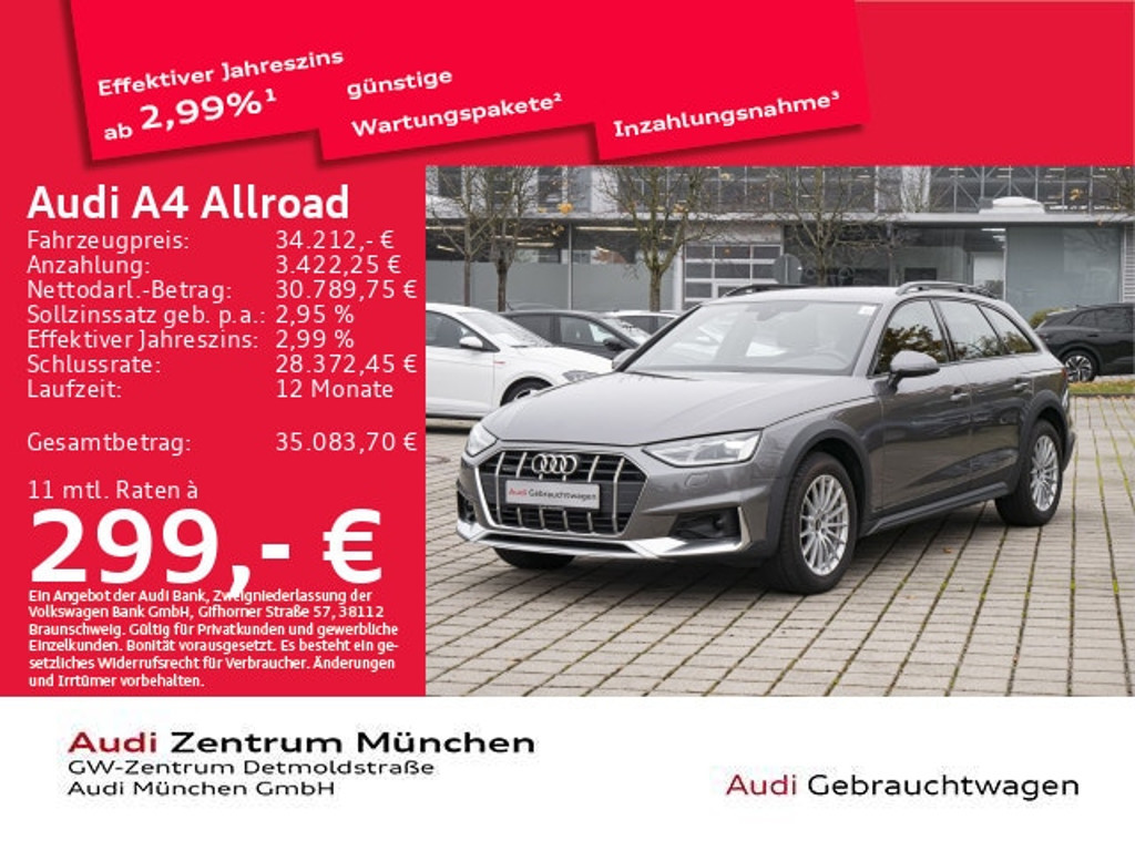 Audi A4 allroad Quattro S-Tronic 40 TDI