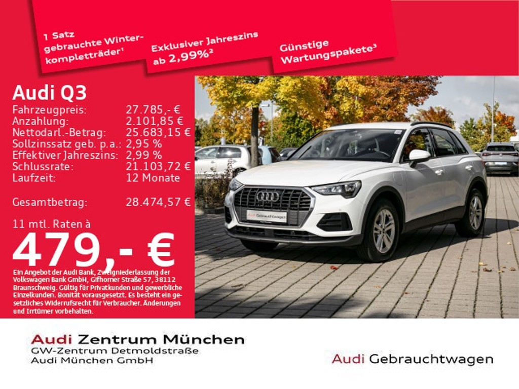 Audi Q3 S-Tronic Hybride 45 TFSI
