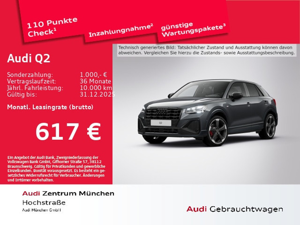 Audi Q2 S-Line S-Tronic 35 TFSI