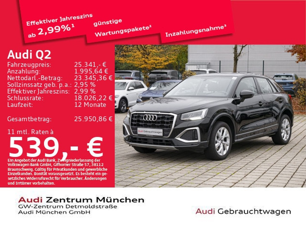 Audi Q2 S-Tronic 35 TFSI