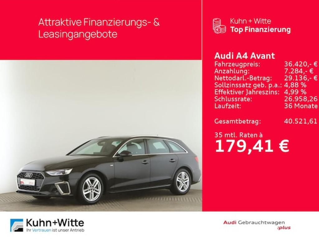 Audi A4 Avant S-Line S-Tronic 35 TFSI