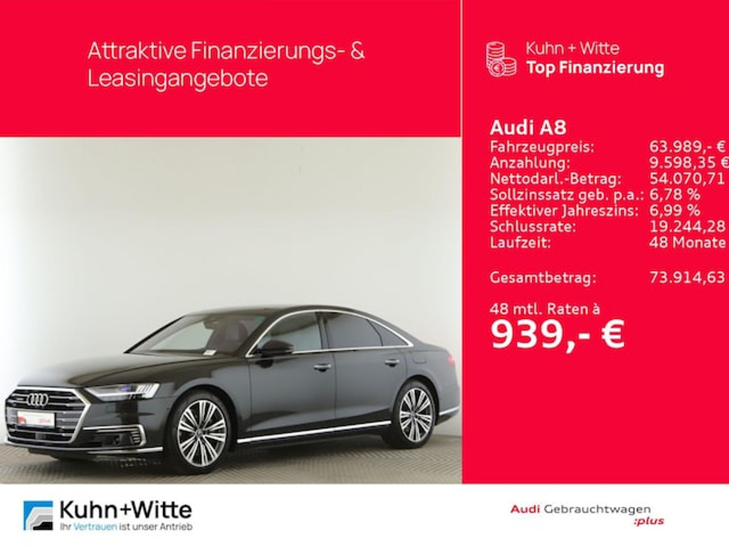 Audi A8 Quattro Hybride 60 TFSI
