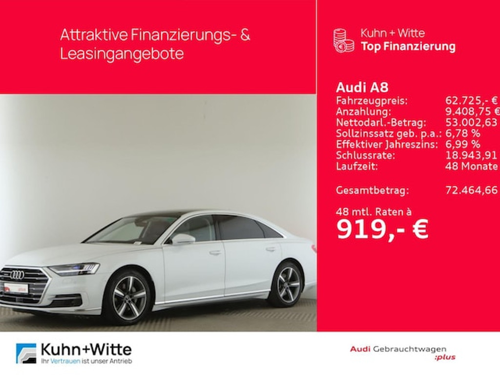 Audi A8 Quattro Lang 50 TDI
