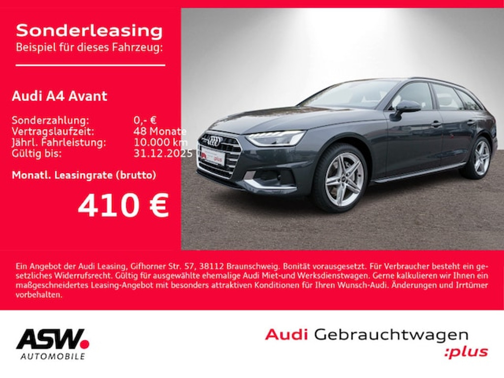 Audi A4 Avant Quattro S-Tronic 40 TDI