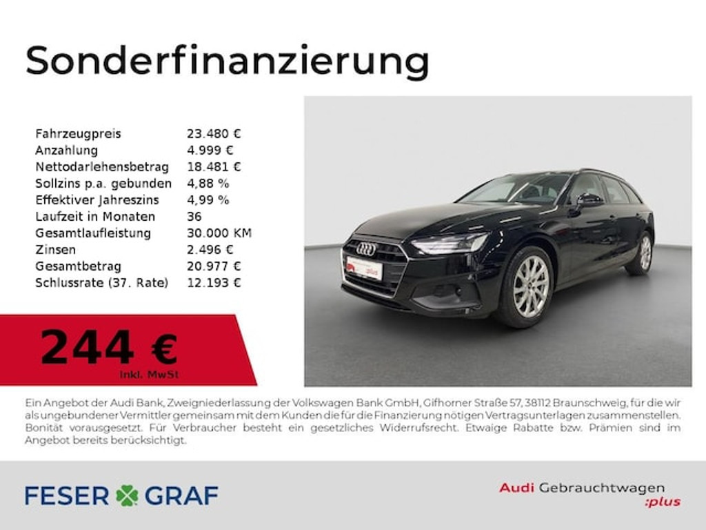 Audi A4 Avant S-Tronic 35 TDI