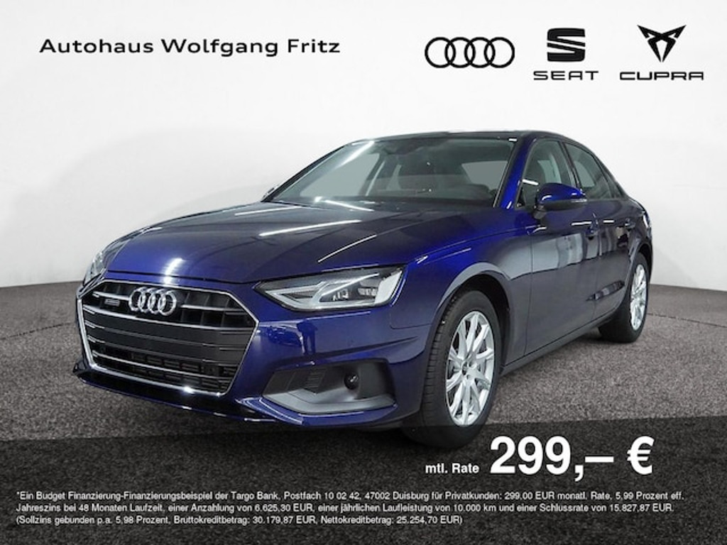 Audi A4 Sedan Quattro S-Tronic 40 TFSI