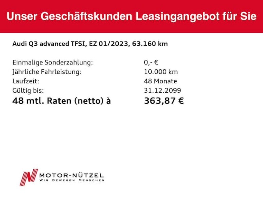 Audi Q3 S-Tronic 35 TFSI