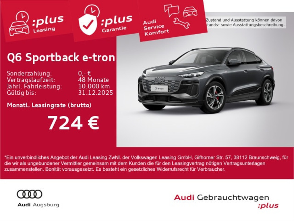 Audi Q6 e-tron Sportback Performance