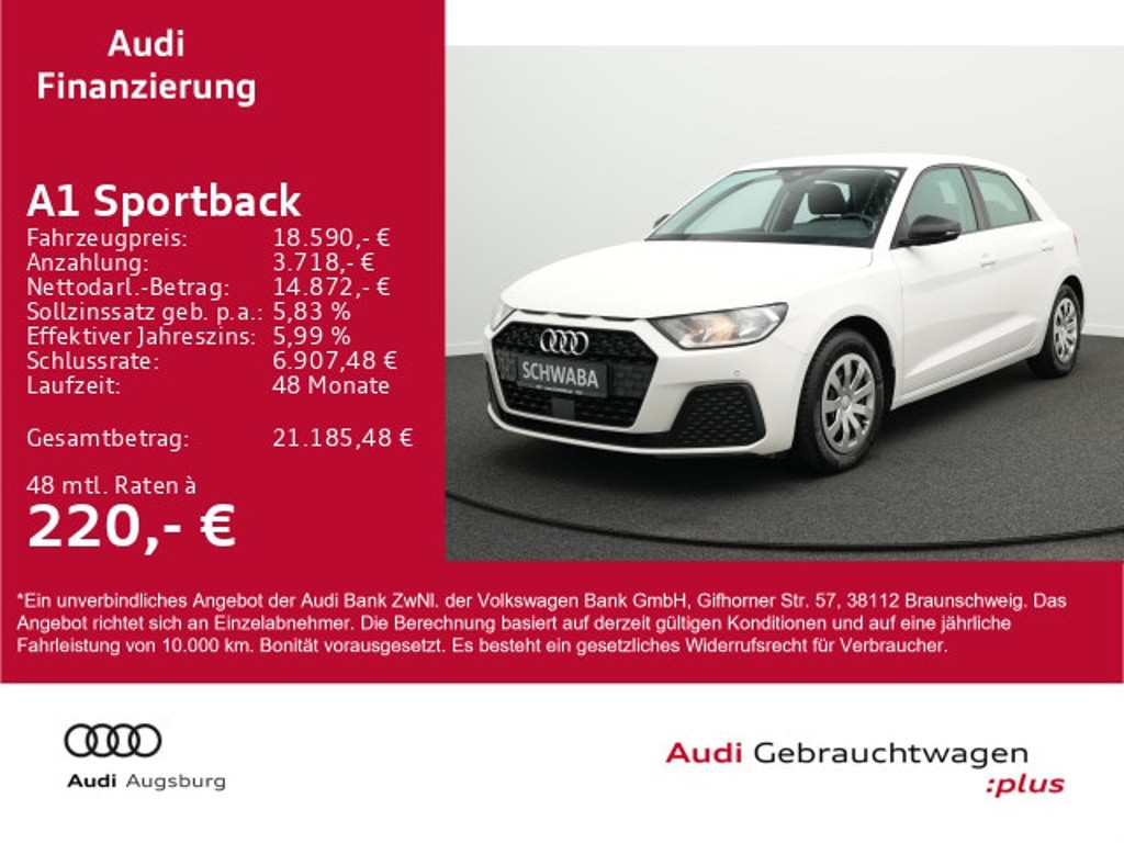 Audi A1 Sportback 25 TFSI