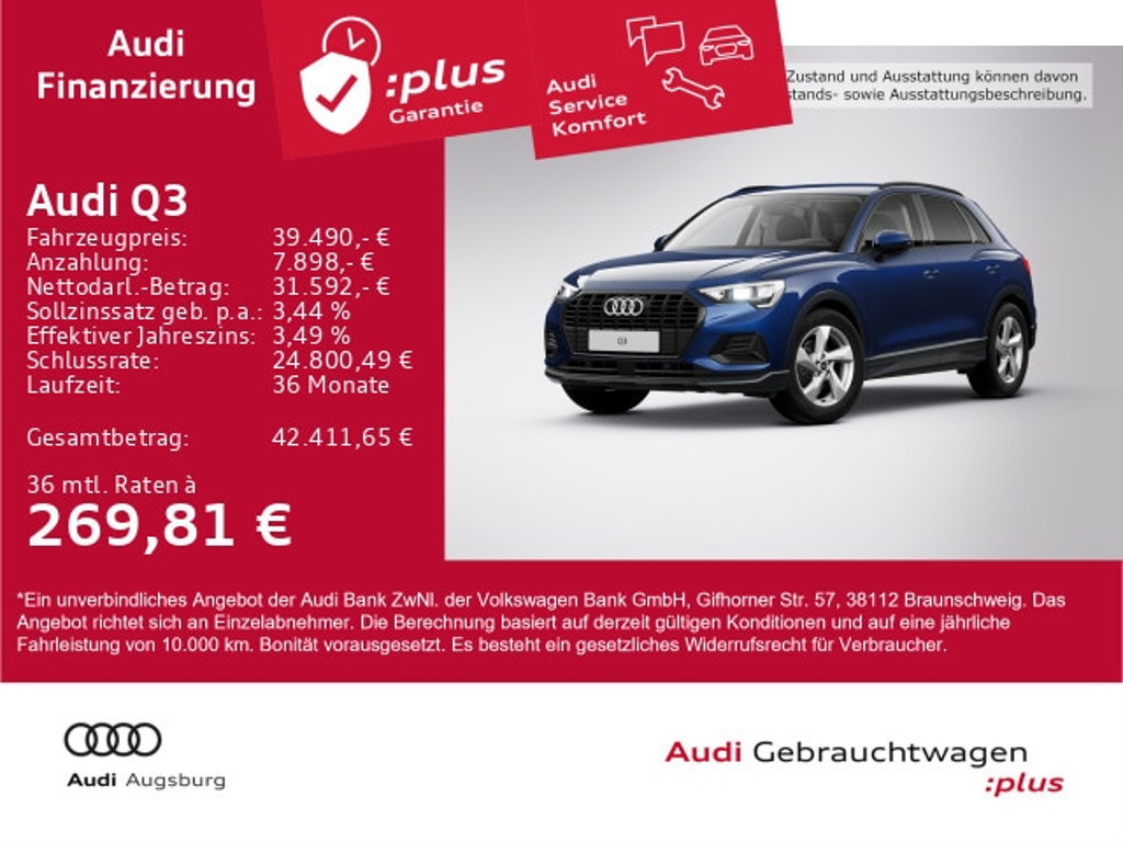 Audi Q3 S-Tronic 35 TFSI