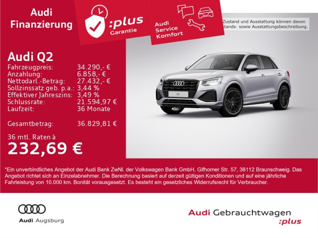 Audi Q2 S-Tronic 35 TFSI