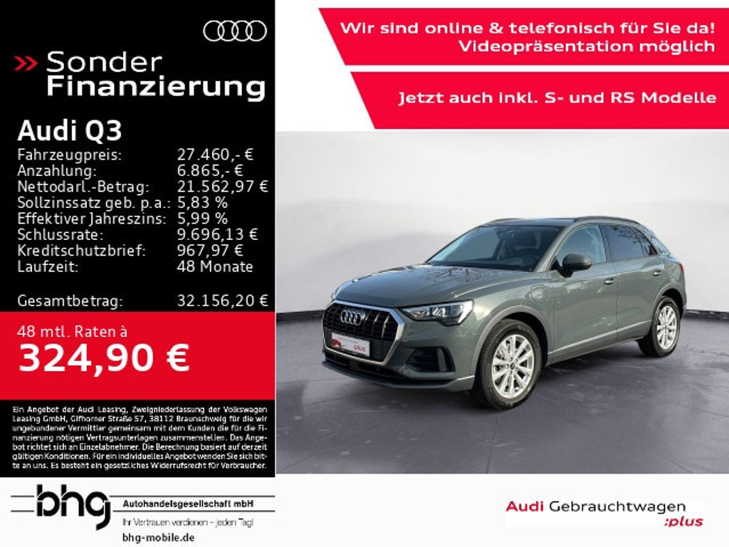 Audi Q3 S-Tronic Hybride 45 TFSI