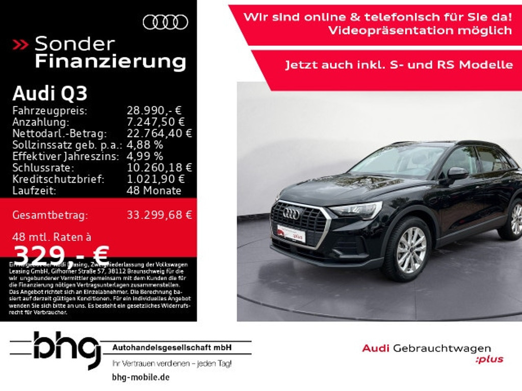 Audi Q3 S-Tronic Hybride 45 TFSI