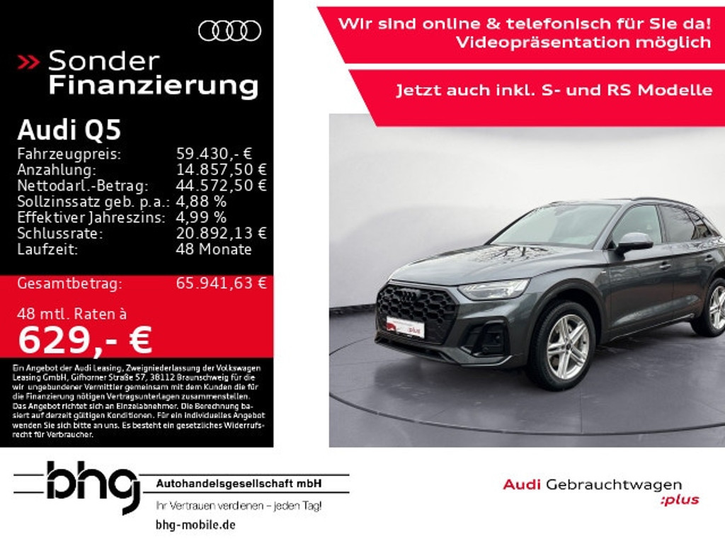 Audi Q5 Quattro S-Tronic 40 TDI