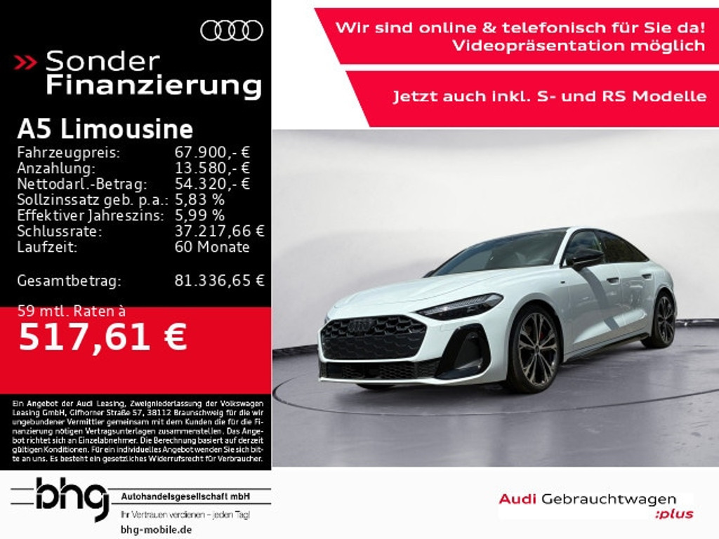 Audi A5 Quattro S-Tronic Hybride
