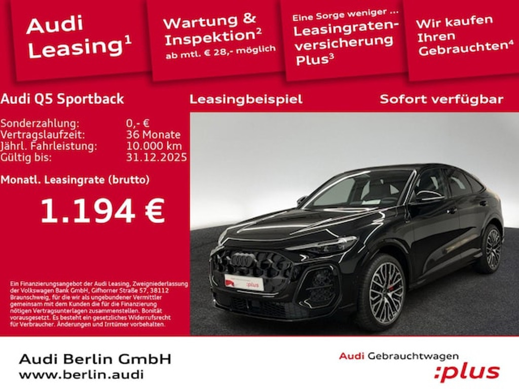 Audi Q5 Sportback Quattro S-Tronic Hybride