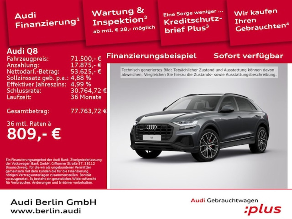 Audi Q8 Quattro 50 TDI