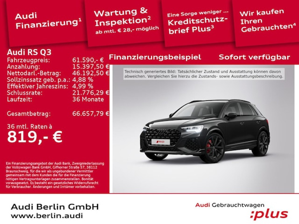 Audi RS Q3 Quattro S-Tronic