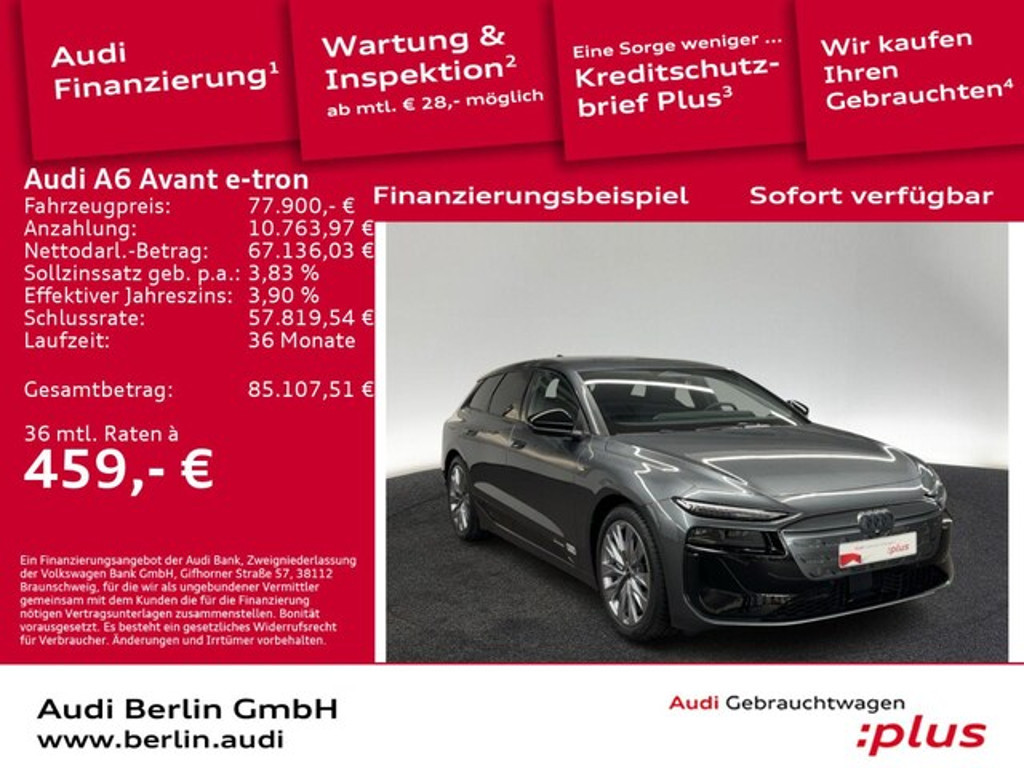 Audi A6 e-tron Avant Quattro