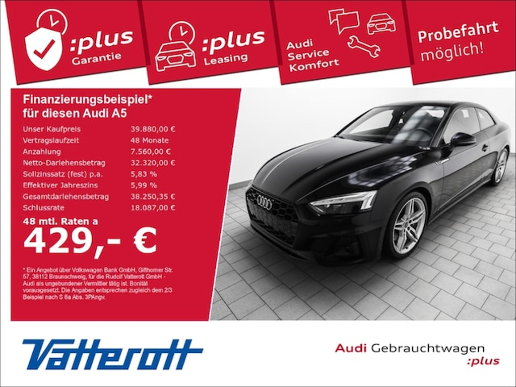 Audi A5 Coupé Quattro 50 TDI