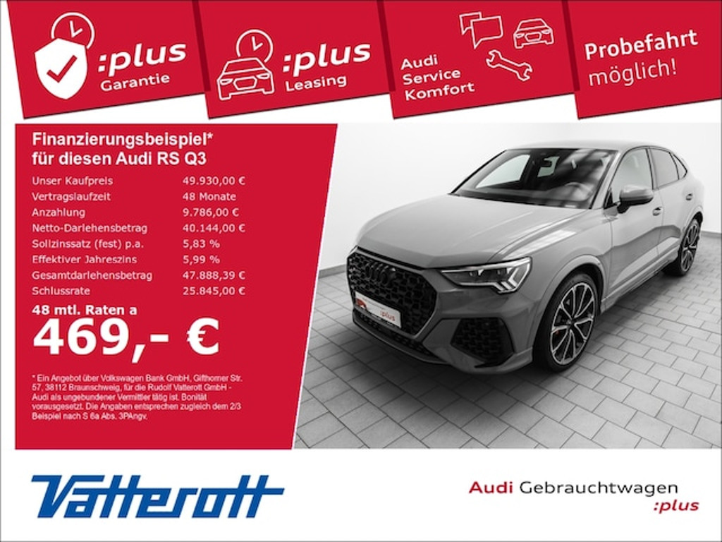 Audi RS Q3 Sportback Quattro S-Tronic