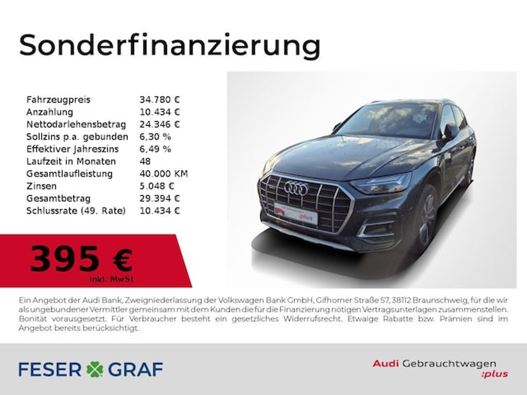 Audi Q5 Quattro S-Tronic 40 TDI