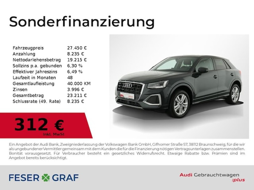 Audi Q2 S-Tronic 35 TFSI