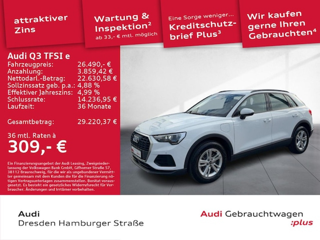 Audi Q3 S-Tronic Hybride 45 TFSI