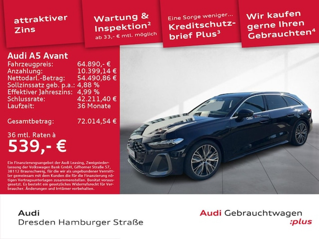 Audi A5 Avant Quattro S-Tronic Hybride