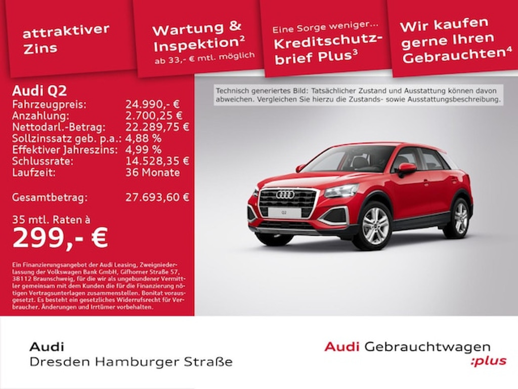 Audi Q2 S-Tronic 35 TFSI