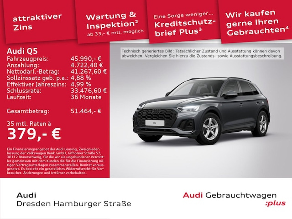 Audi Q5 Quattro S-Tronic 40 TDI