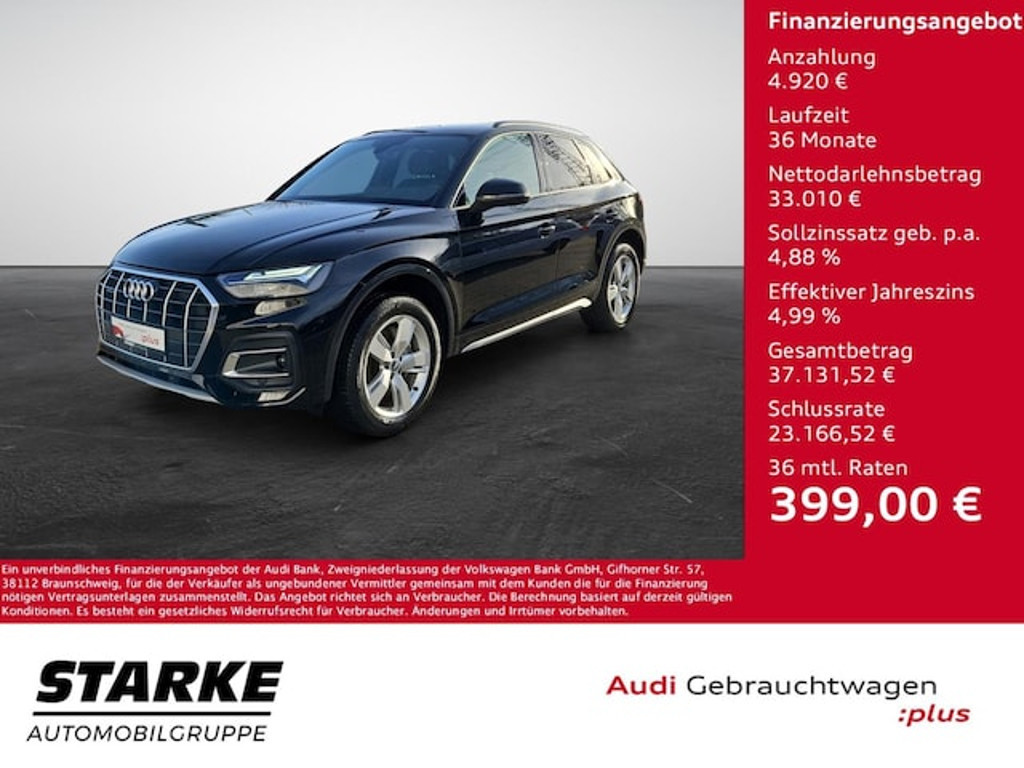 Audi Q5 Quattro S-Tronic 40 TDI