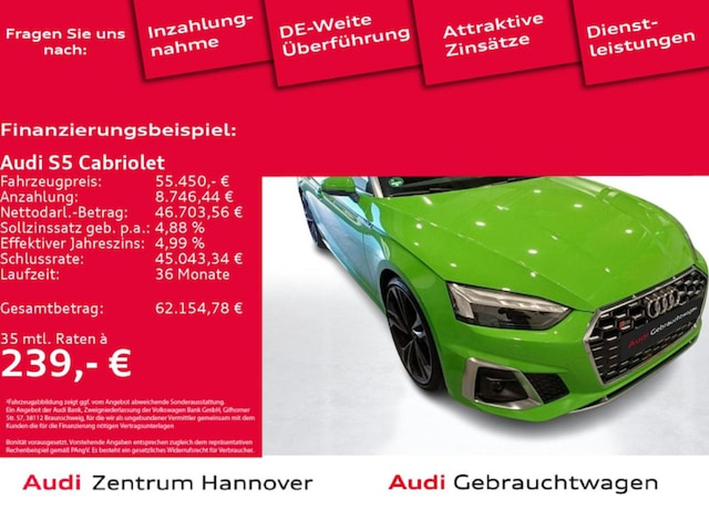 Audi S5 Cabriolet Quattro