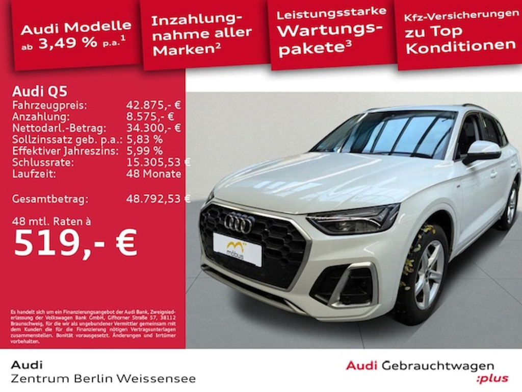 Audi Q5 Quattro S-Tronic 40 TDI