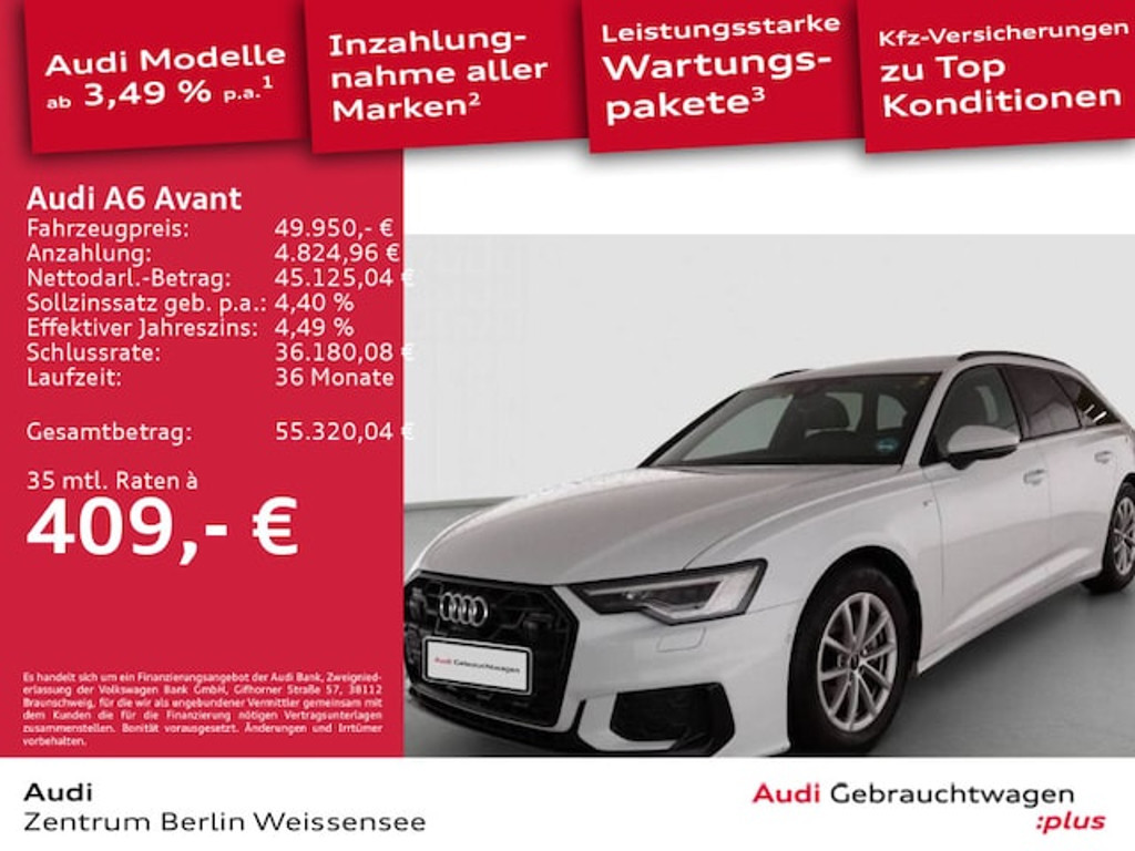 Audi A6 Avant S-Line S-Tronic 40 TDI