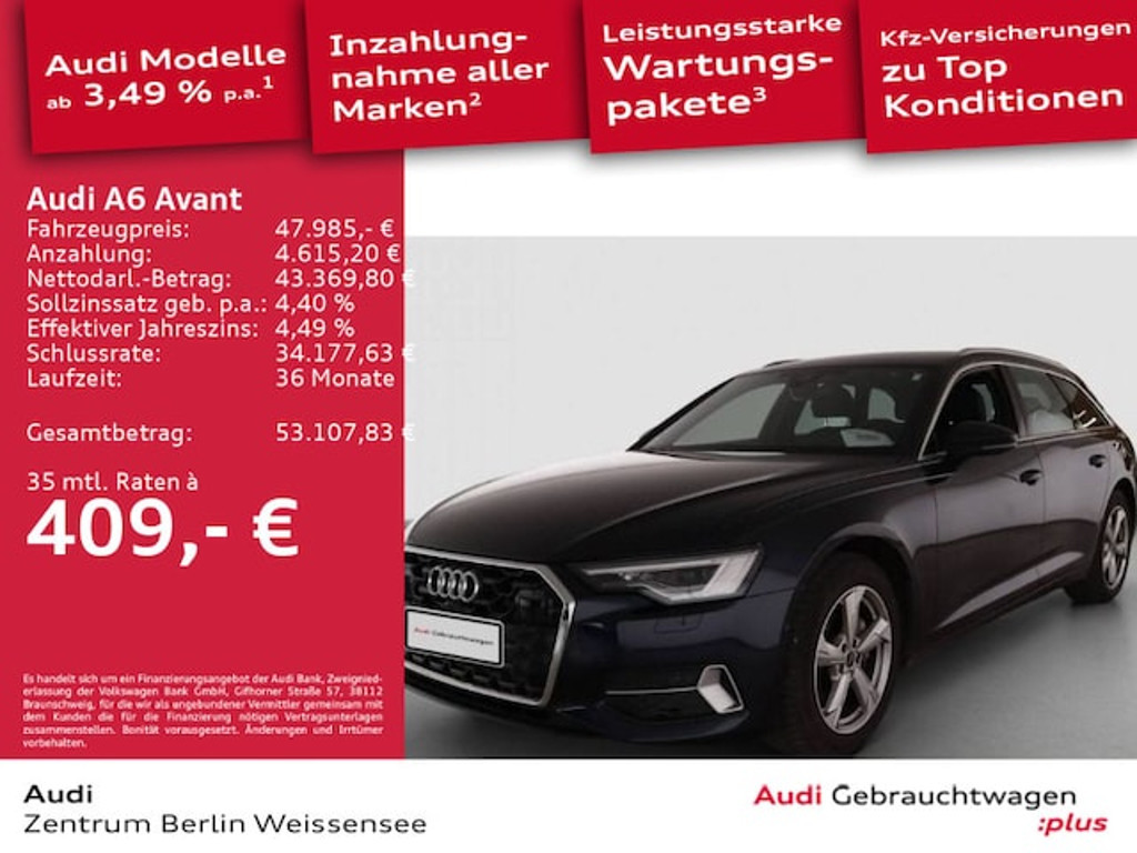 Audi A6 Avant S-Tronic 40 TDI