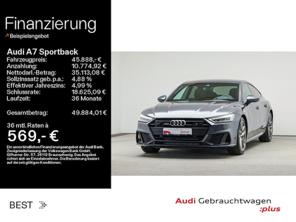 Audi A7 Sportback Quattro S-Tronic Hybride 50 TFSI