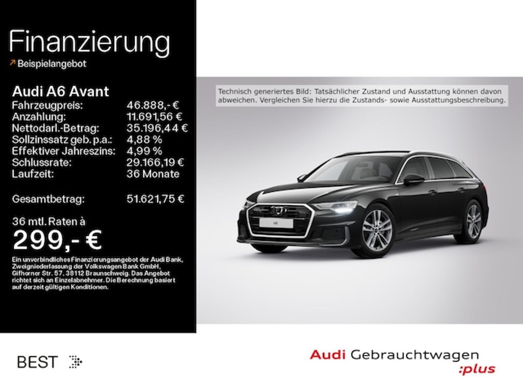 Audi A6 Avant Quattro S-Tronic Sport 40 TDI