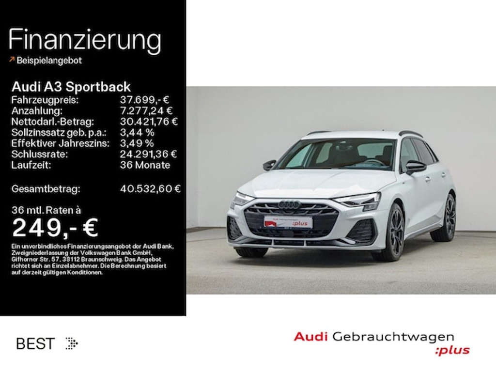 Audi A3 Sportback S-Line S-Tronic 30 TFSI