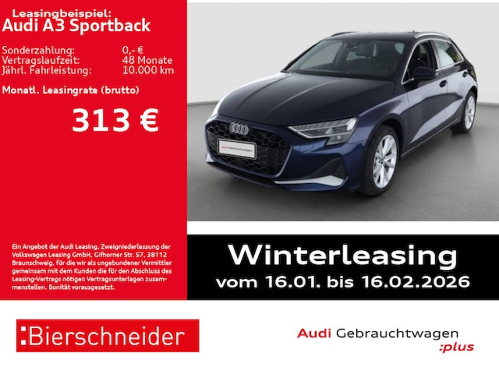Audi A3 Sportback S-Tronic 30 TFSI