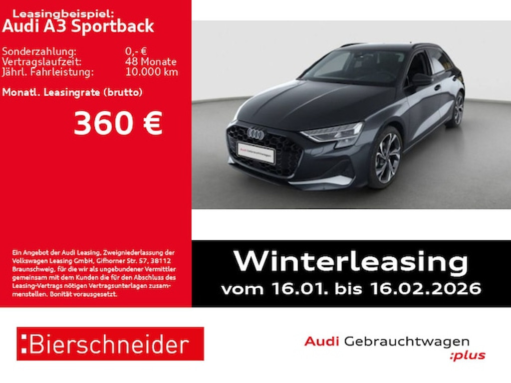 Audi A3 Sportback S-Tronic 35 TFSI