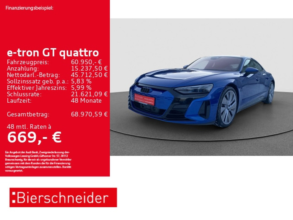 Audi e-tron GT Quattro