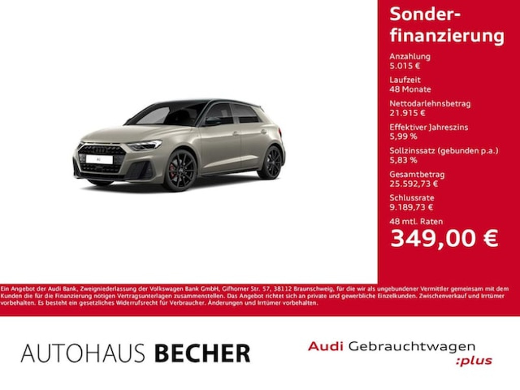 Audi A1 Sportback S-Tronic 40 TFSI