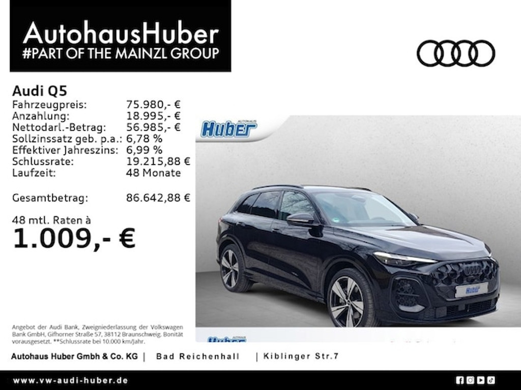 Audi Q5 Quattro S-Tronic