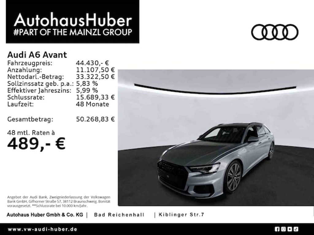 Audi A6 Avant Quattro S-Tronic 55 TFSI