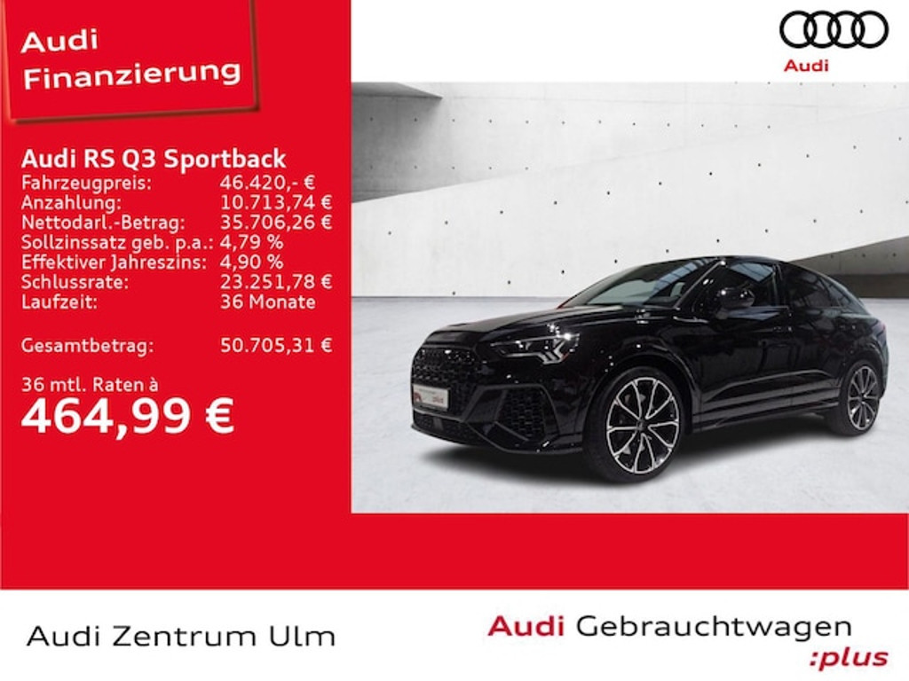 Audi RS Q3 Sportback Quattro S-Tronic