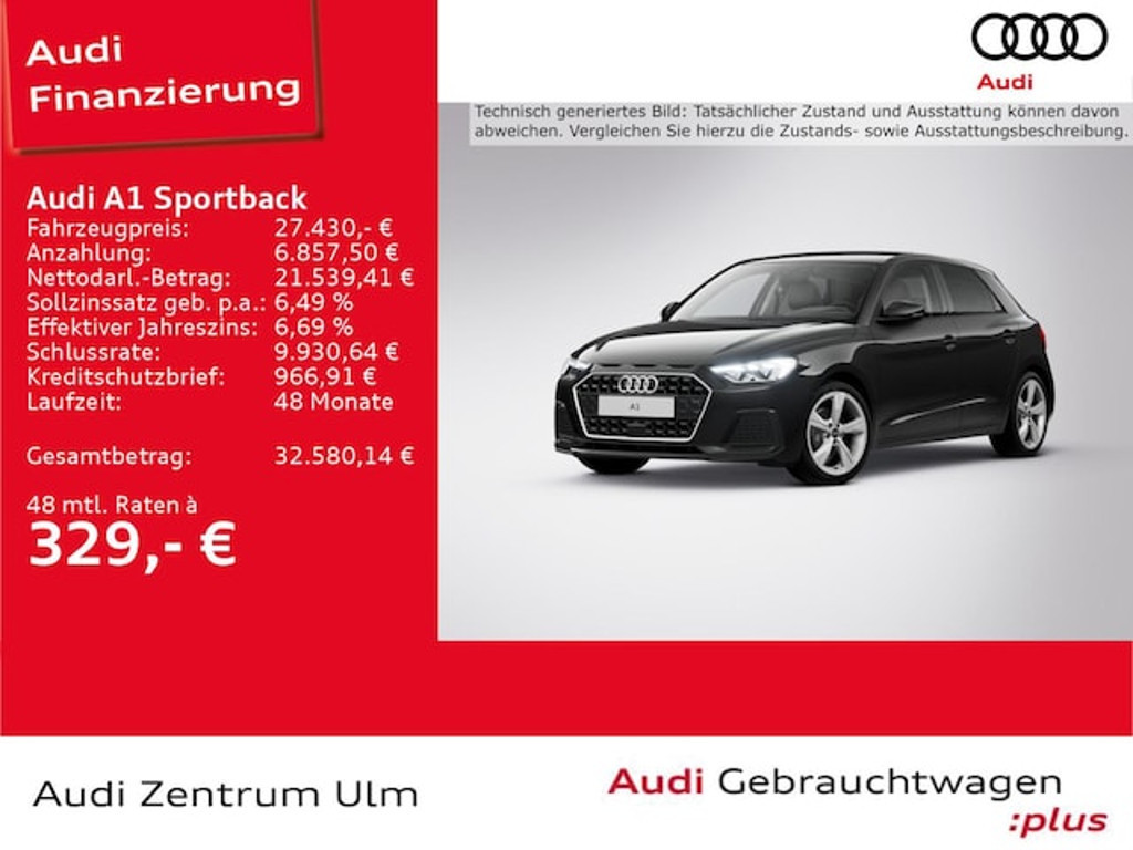 Audi A1 Sportback S-Tronic 30 TFSI